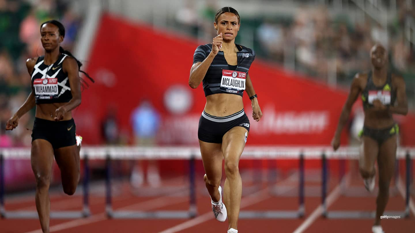 Team Usa Hot Hot Hot Sydney Mclaughlin Blazes To World Record In